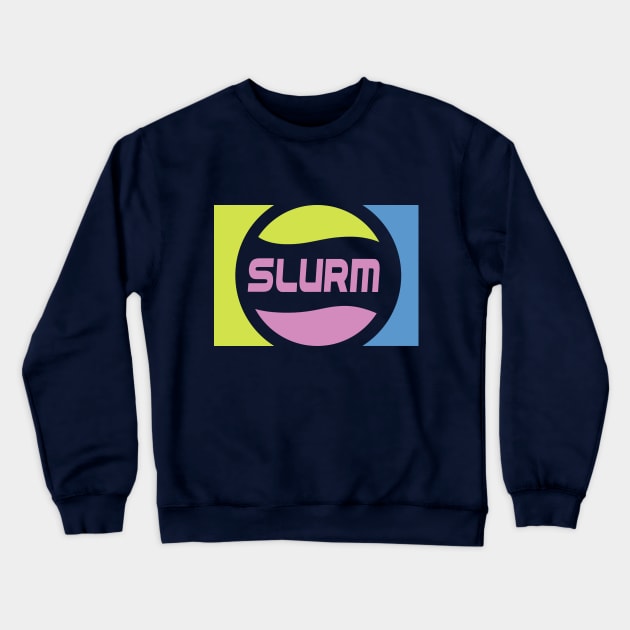Slurm 90s Pepsi Logo Crewneck Sweatshirt by J Dubble S Productions